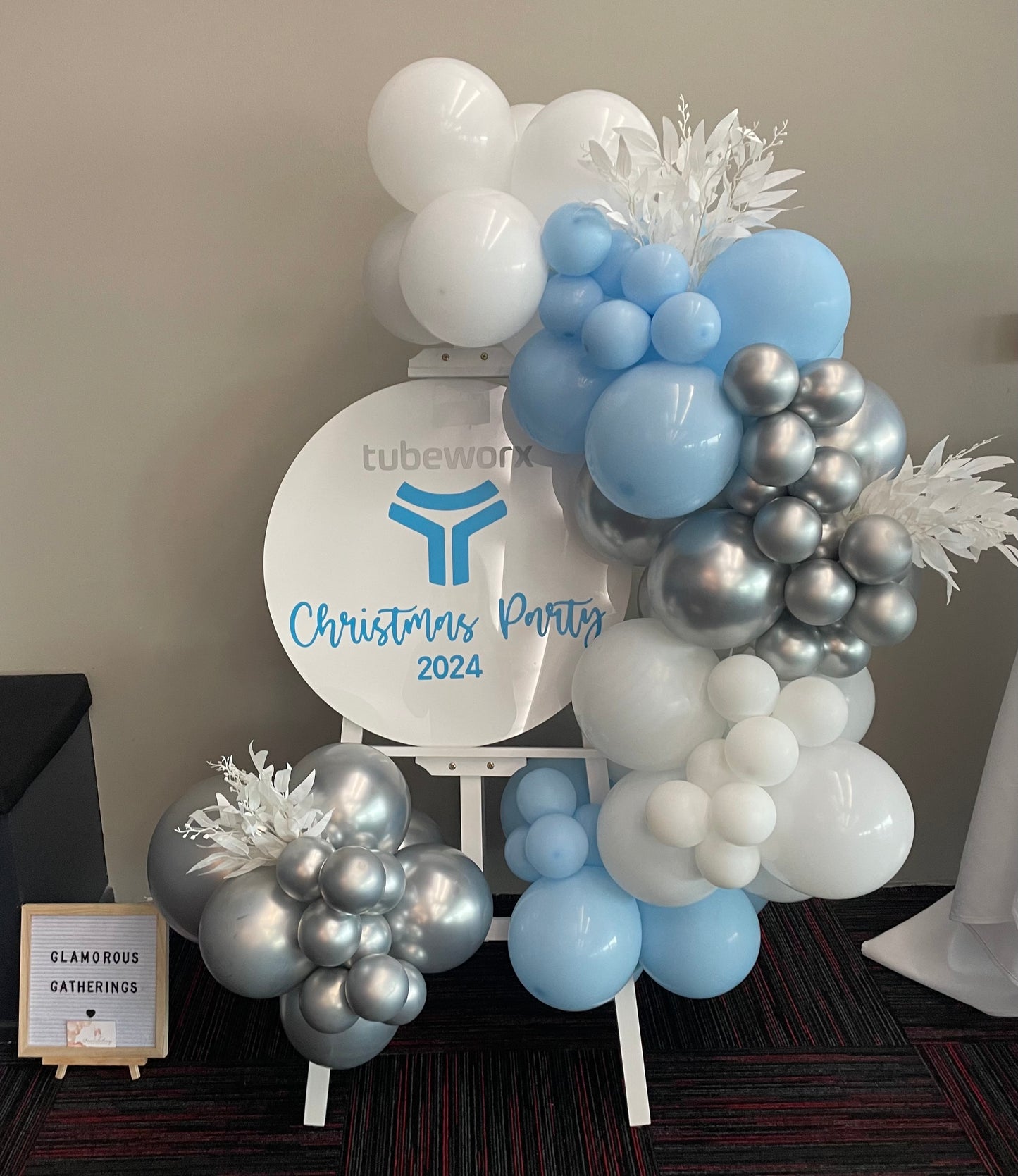 Balloon Easel Backdrop Package - For Hire [No Inflation - DIY]