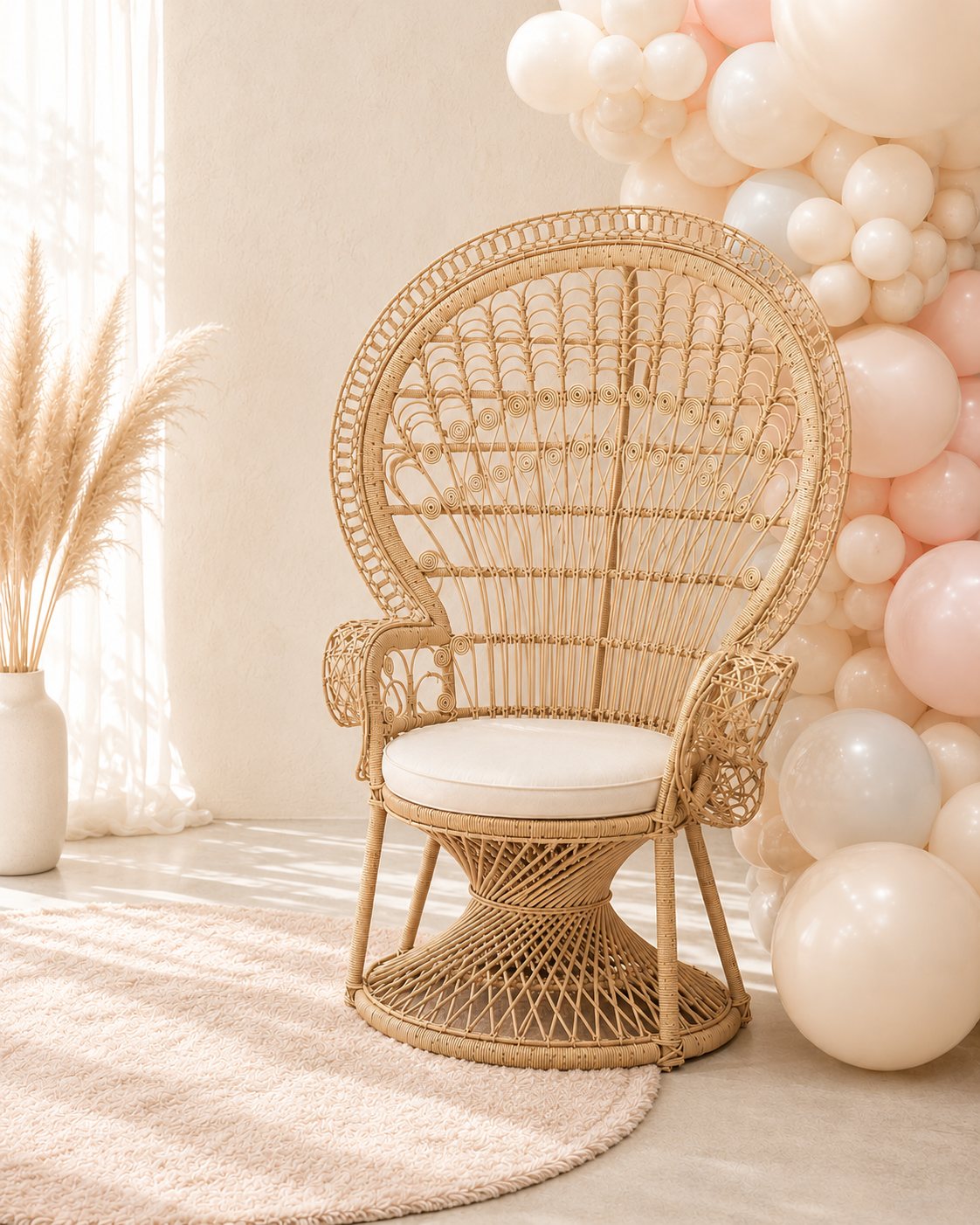 Peacock Chair - For Hire