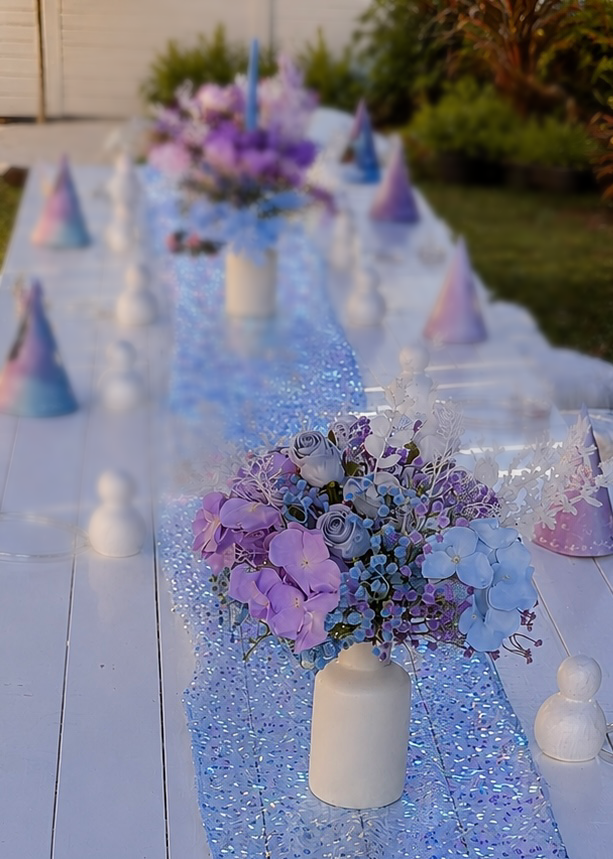 Winter Bloom Floral Arrangement Set - For Hire